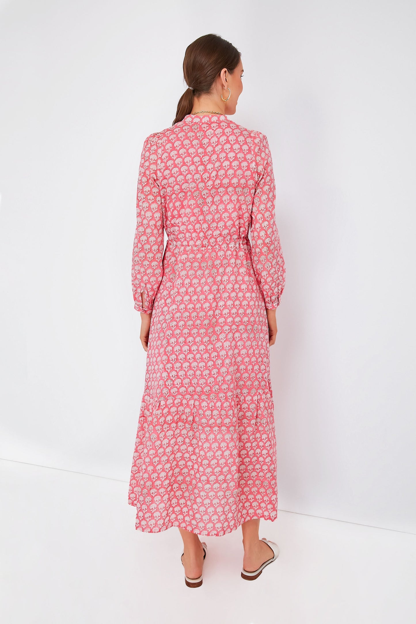 Crescent Flower Bon Pink Frances 3 Dress