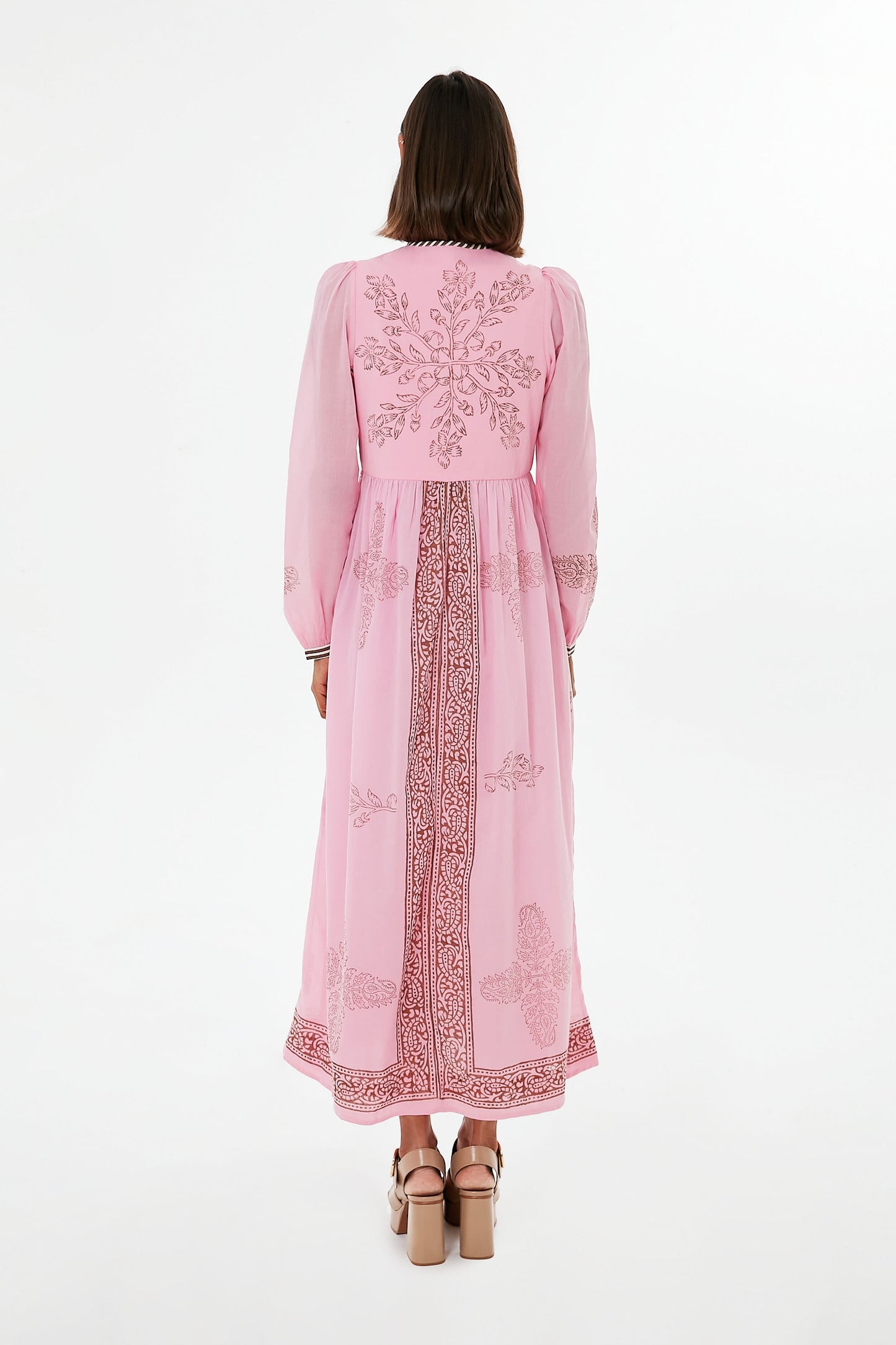 Pink Winifred Guava Dress