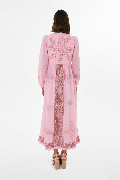 Pink Winifred Guava Dress