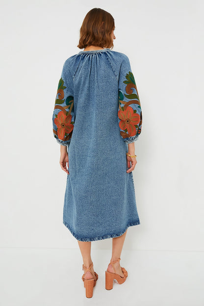Blue Denim Cathleen Dress