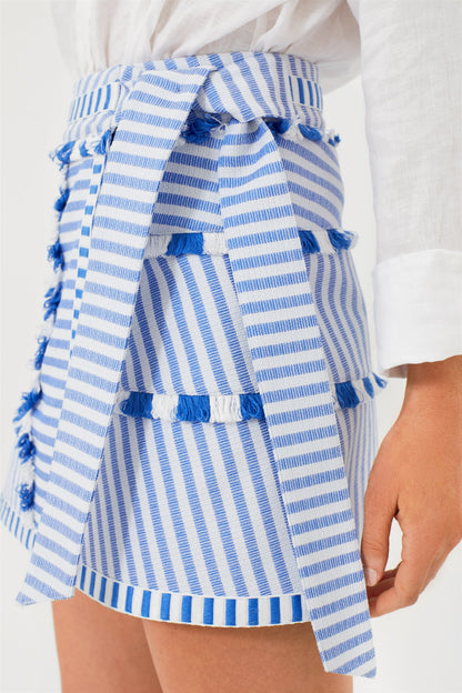Coastal Stripe Bay Skirt