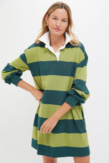 Woodbine and Junebug Stripe Travis Rugby Dress