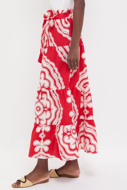 Nike Red Sanaa Skirt