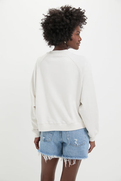 Nevis American Flag Long Sleeve Sweatshirt