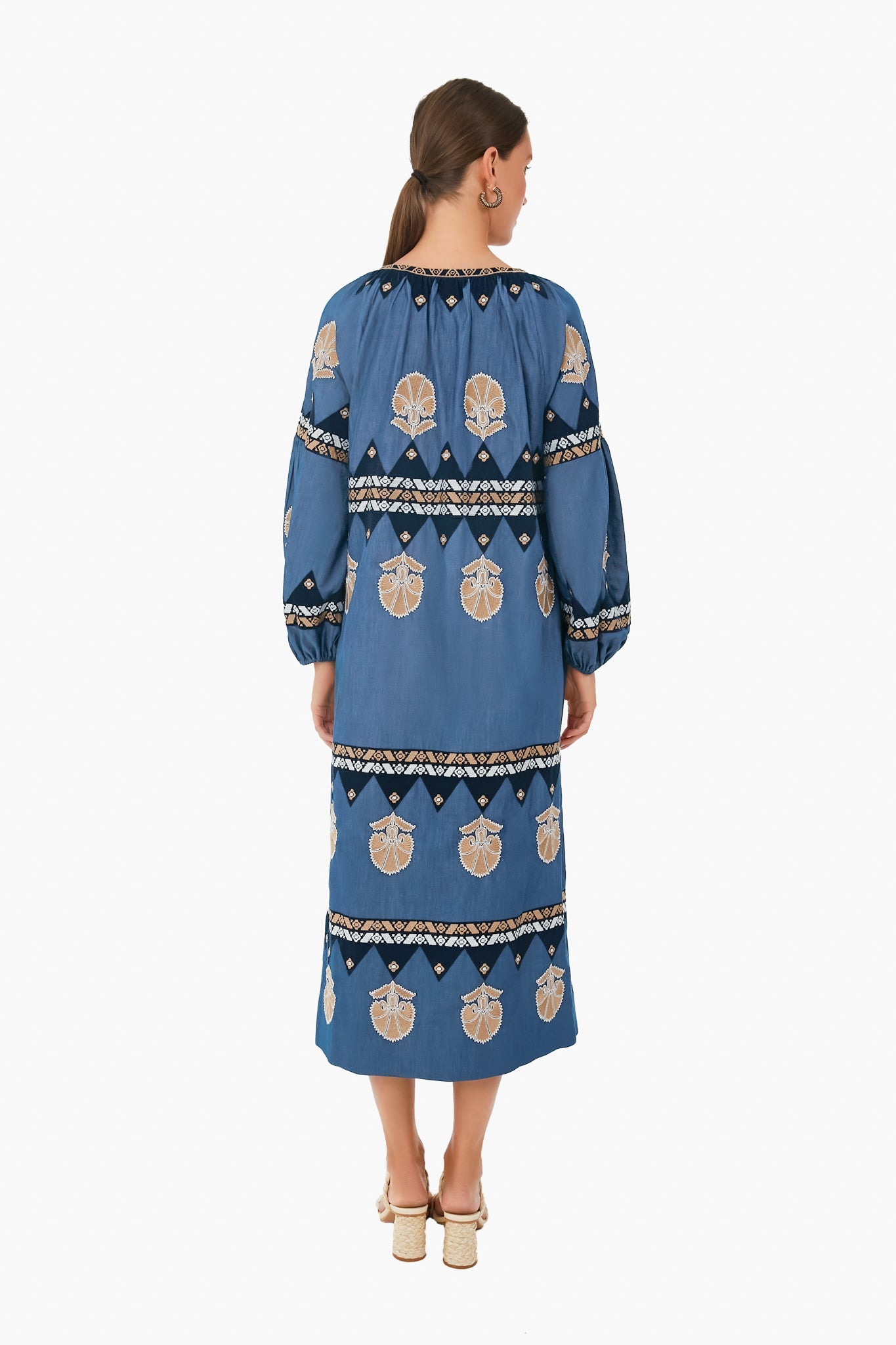 Chambray Blue Tula Long Dress