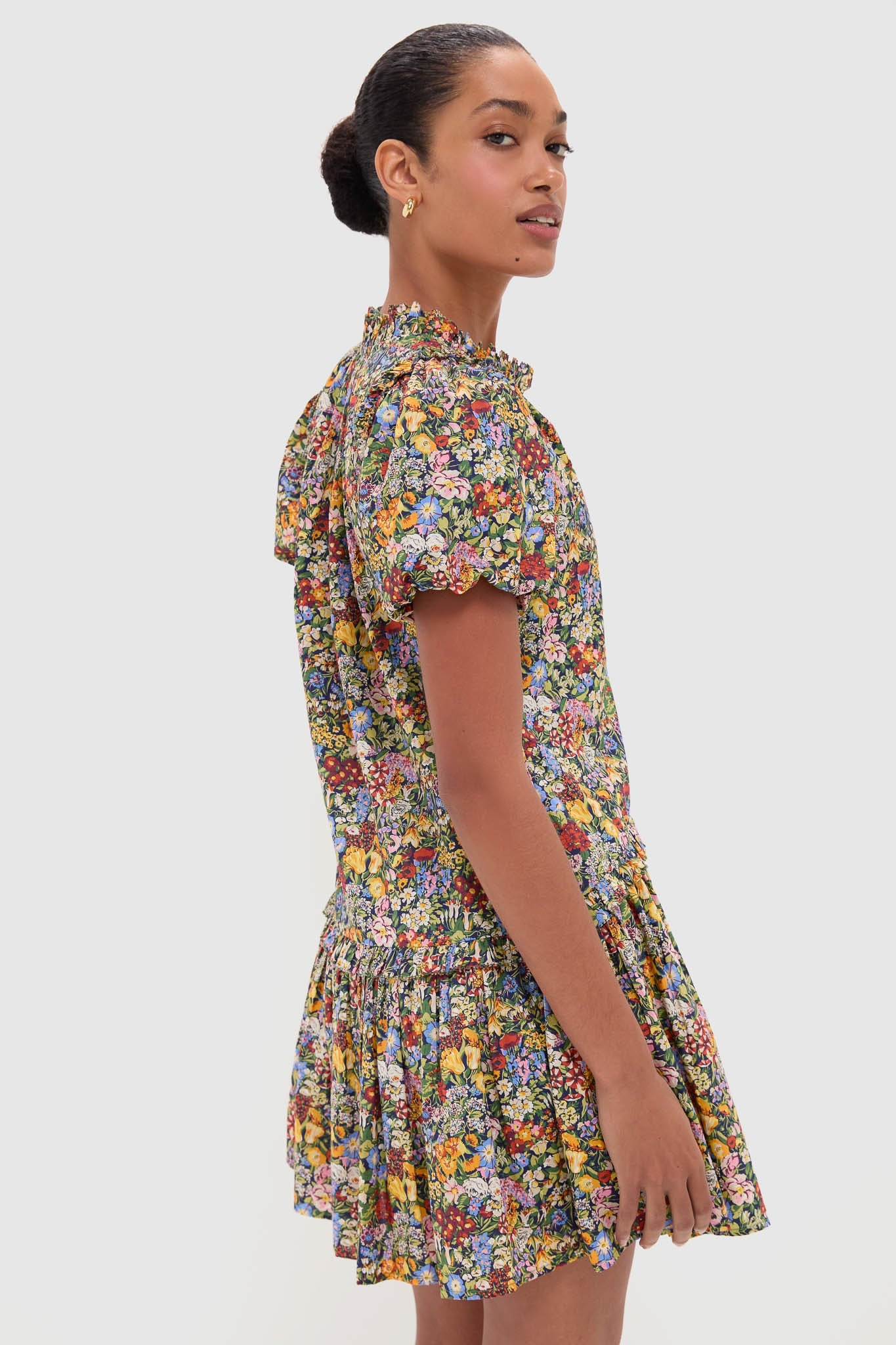 Cottage Garden Edith Short Sleeve Mini Dress