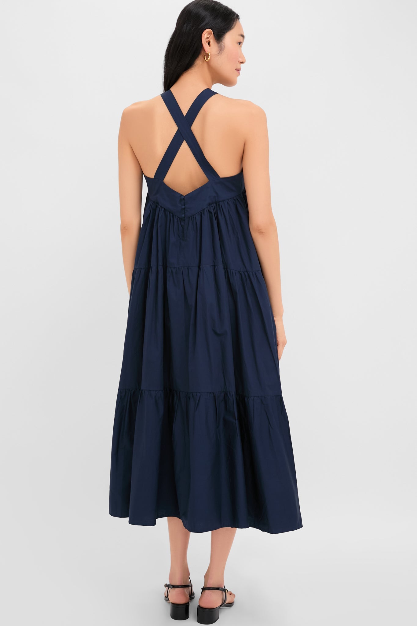 Navy Irene Maxi Dress
