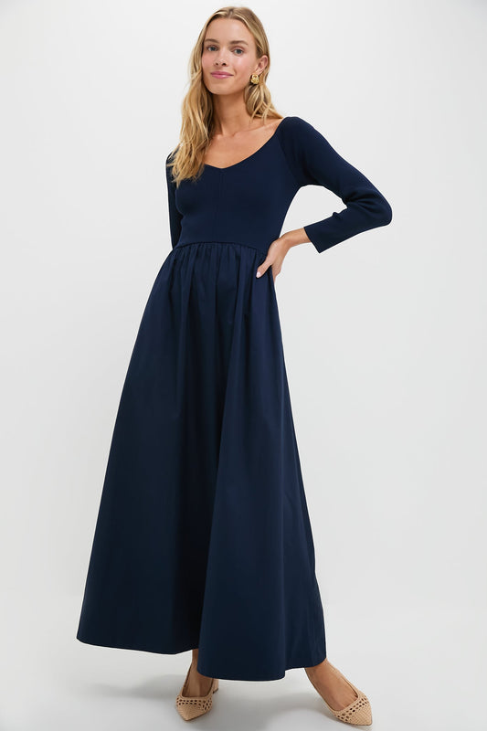 Navy Clea Dress