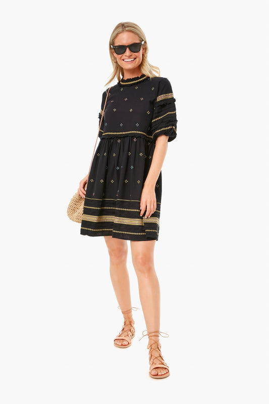 Black Peninsula Dress