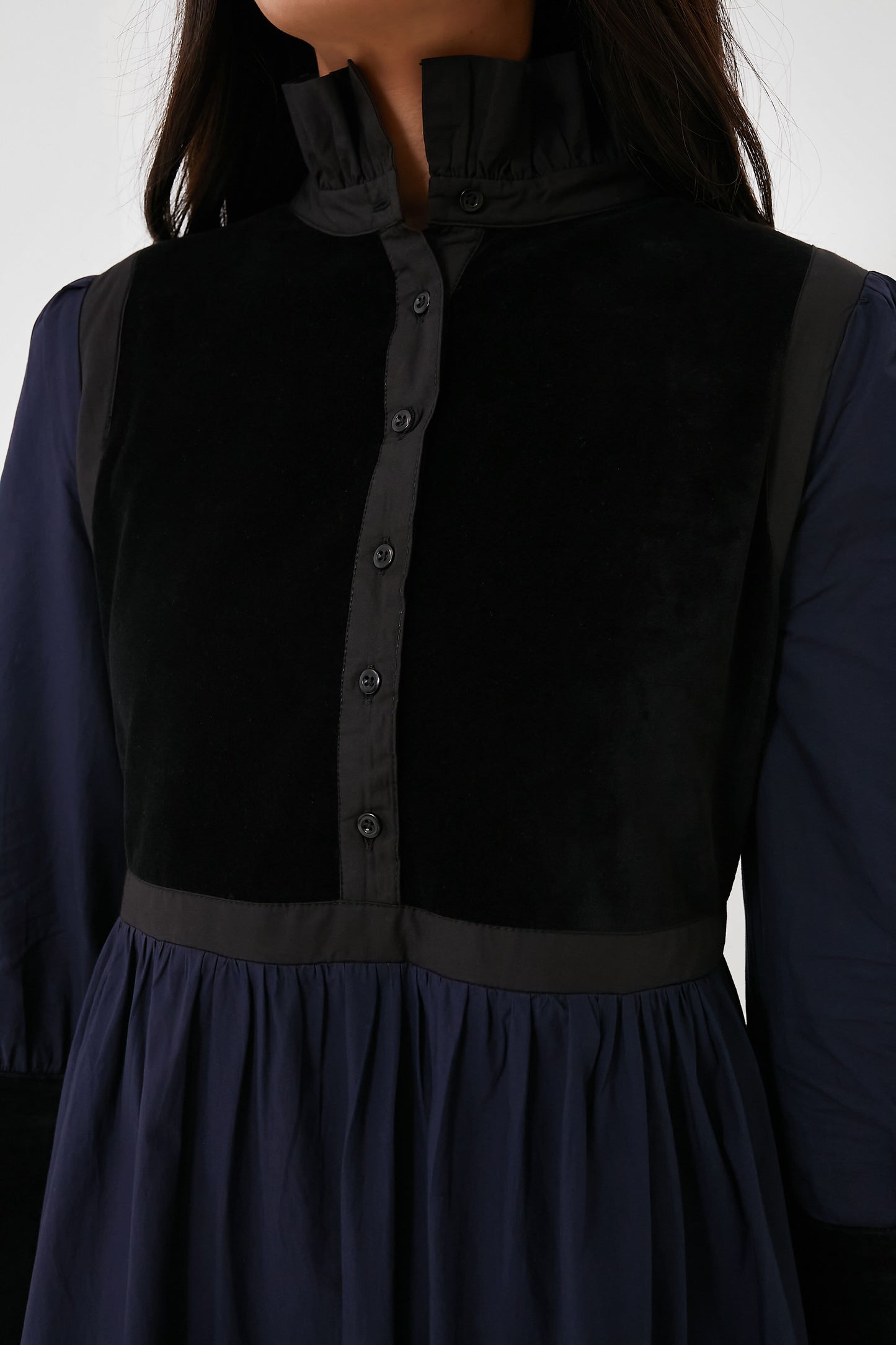 Navy Kavita Dress